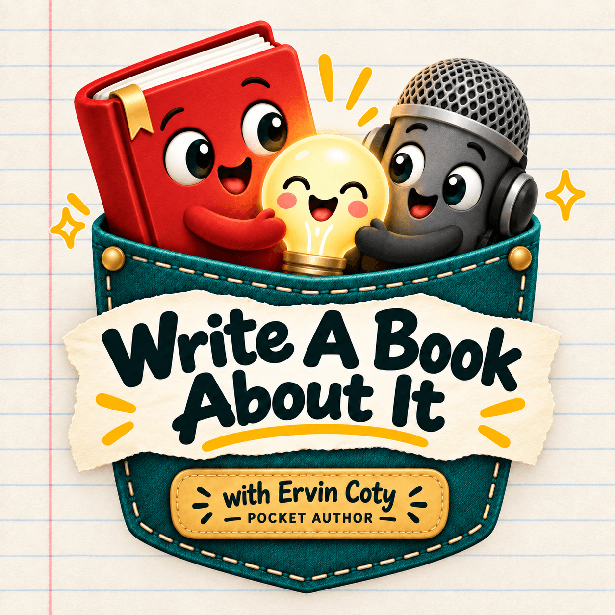 Write A Book About It, hosted by Ervin Coty