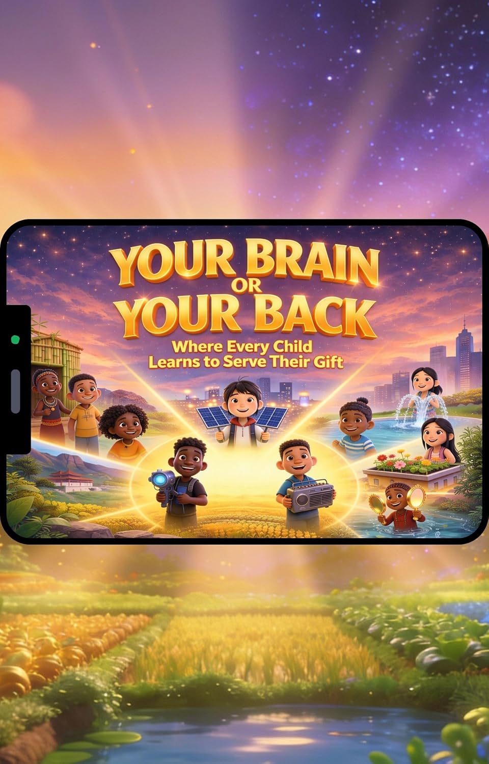 Your Brain or your back Jacket Cover